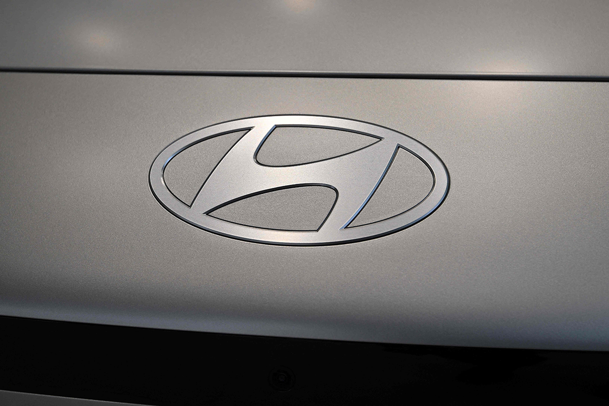 Logo Hyundai.
