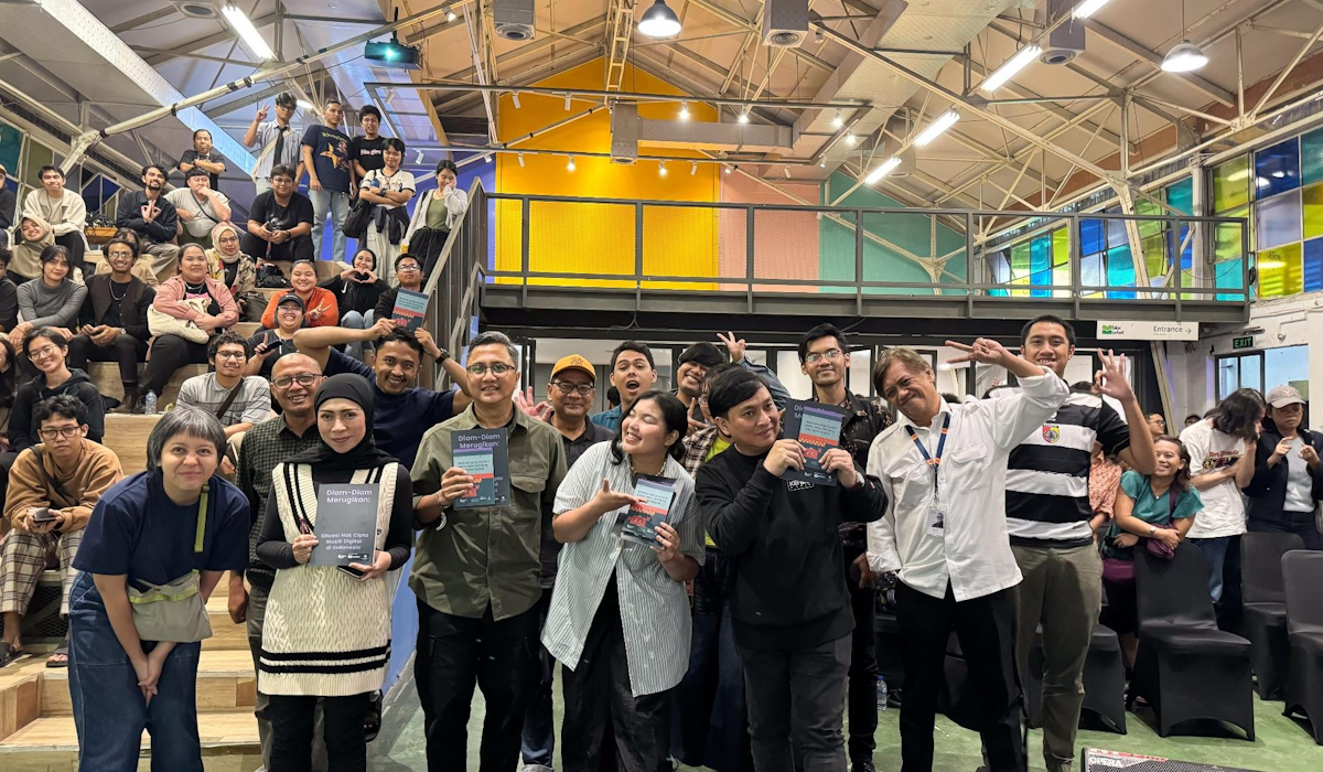 Diskusi 'Diam-Diam Merugikan, Bongkar Seluk-Beluk Royalti Biar Gak Selalu Rugi'