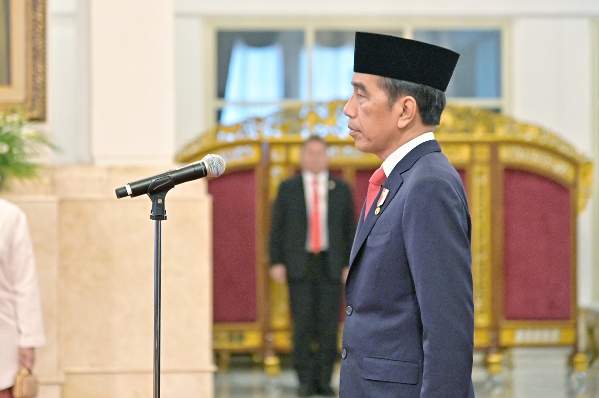 Presiden Joko Widodo dijadwalkan menyaksikan agenda Pengucapan Sumpah Wakil Ketua Mahkamah Agung Bidang Non Yudisial dan anggota LPSK.