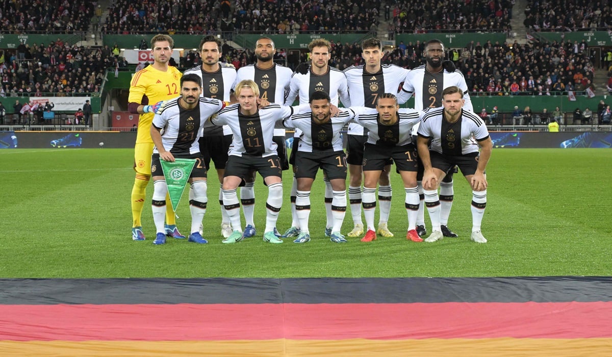 Timnas Jerman dalam laga persahabatan melawan Austria, 21 November 2023
