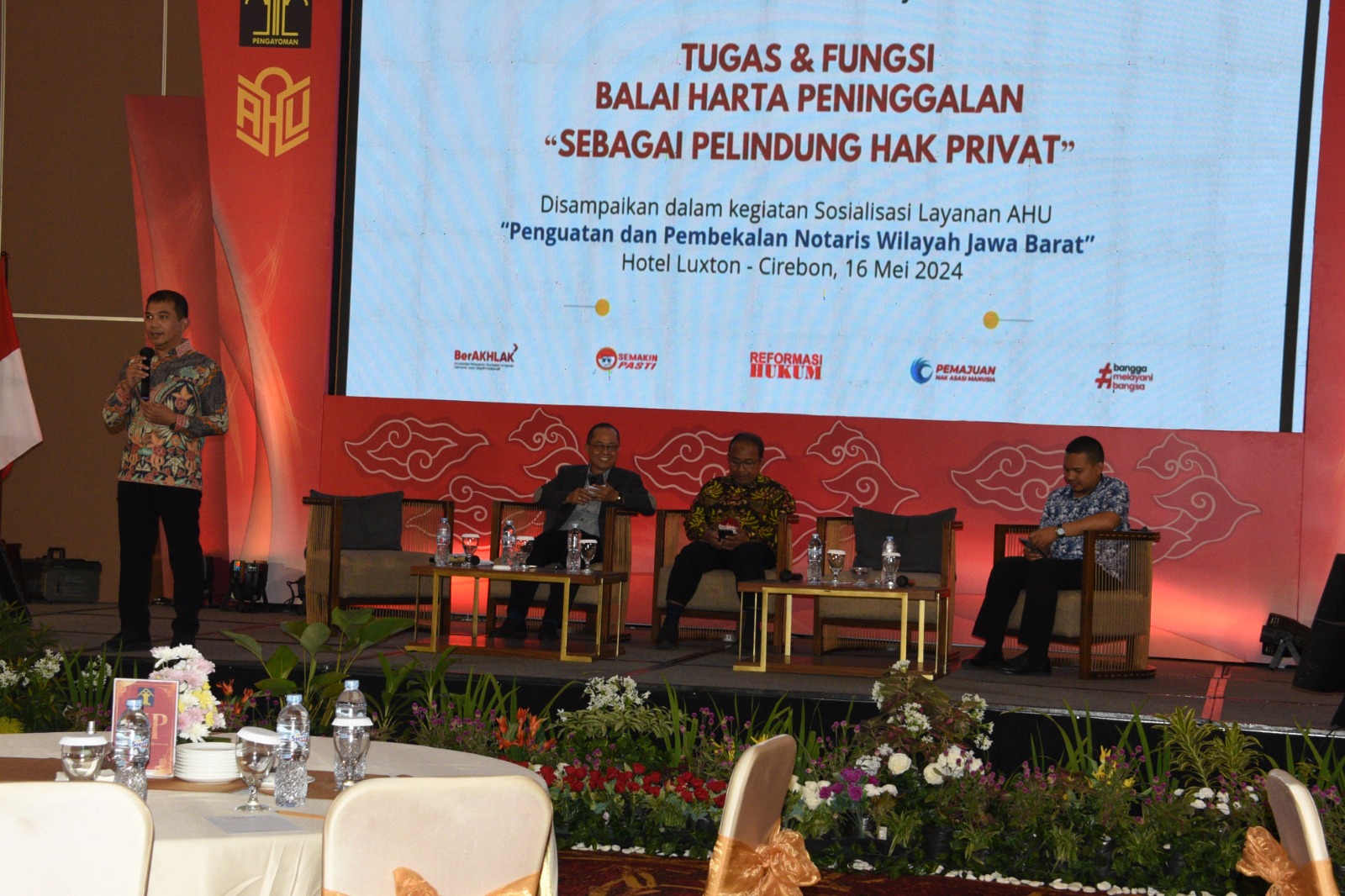 Kemenkumhan berikan penguatan dan pembekalan kepada notaris di wilayah Jawa Barat