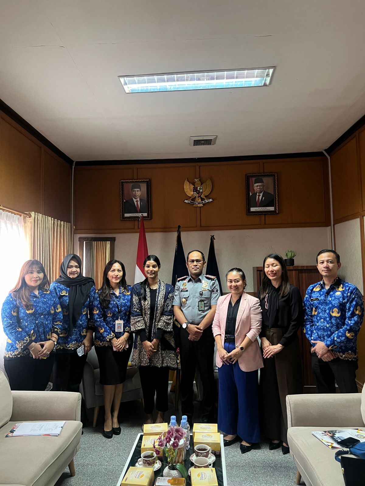 Kantor Imigrasi Bandung menerima kunjungan konsuler Kedutaan Besar Australia.