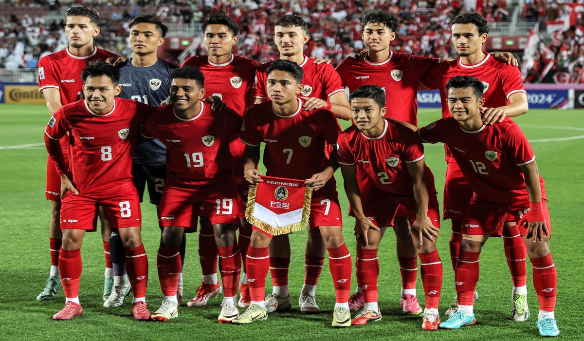 Timnas Indonesia yang tampil di Piala Asia U-23