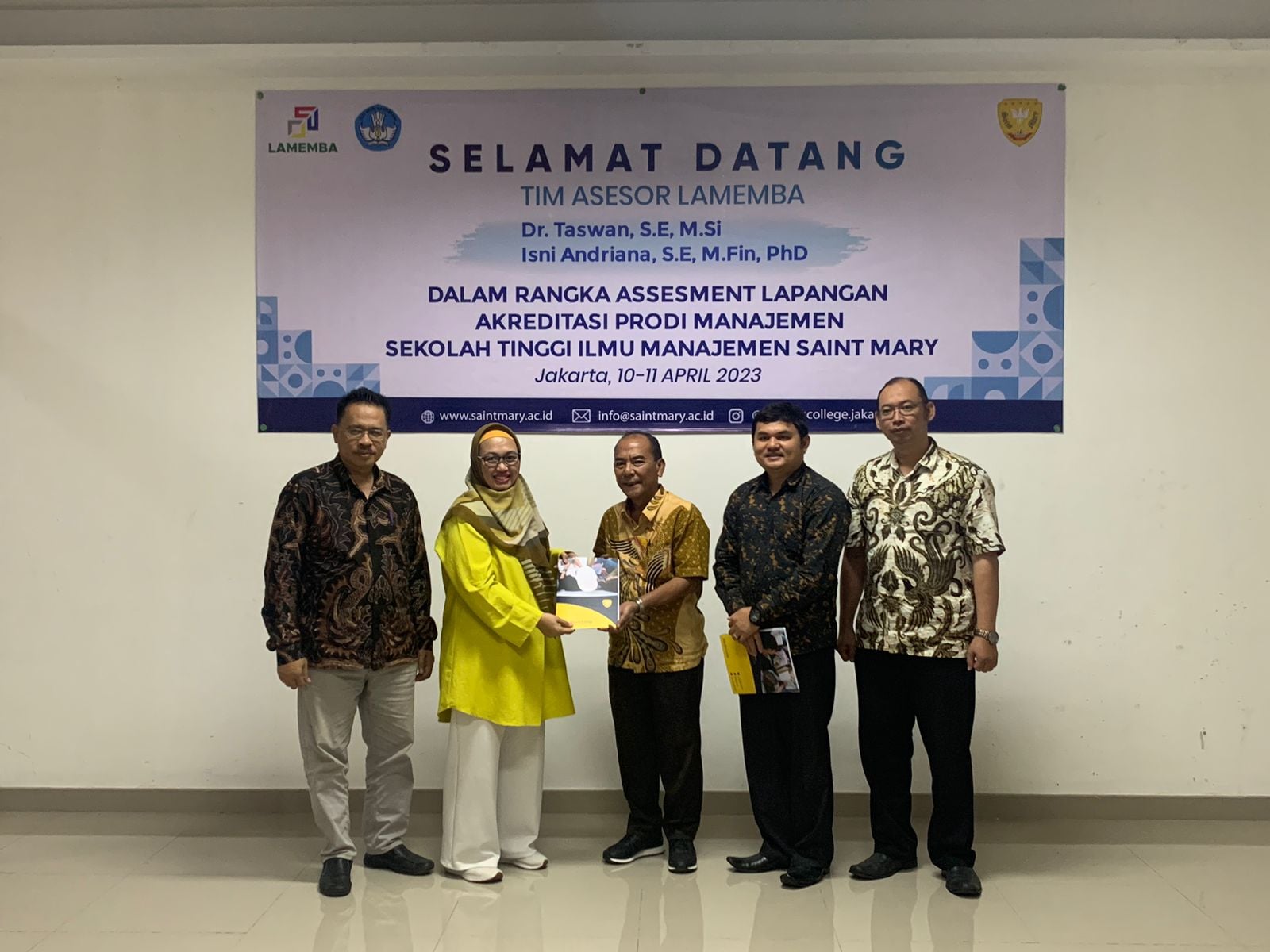  Lemondial Business School, Program Studi Manajemen Pariwisata  Raih Akreditasi BAN-PT