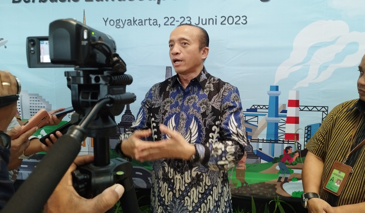 SEKRETARIS Jenderal Kementerian Lingkungan Hidup dan Kehutanan (KLHK) Bambang Hendroyono.