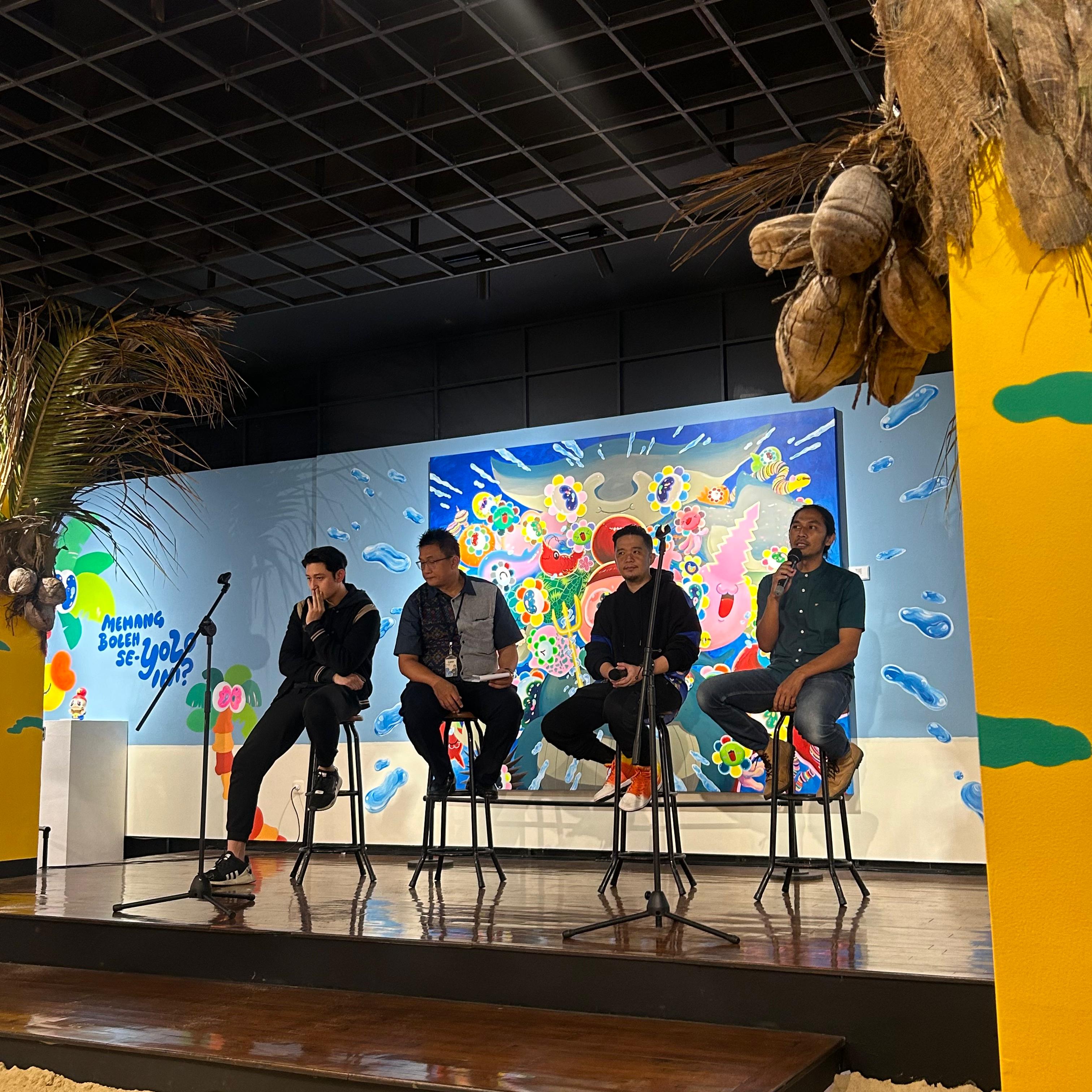 Konferensi pers The Redmiller Blood Experience yang bertema The Great Ocean Stories.