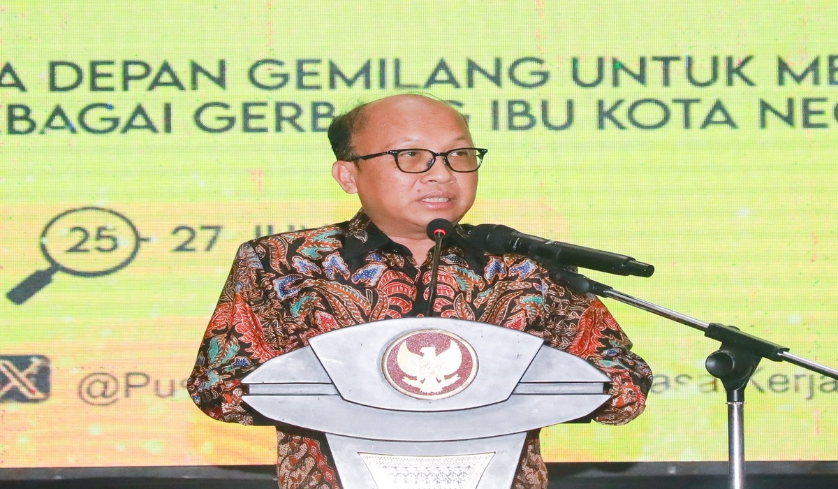 Sekretaris Jenderal Kementerian Ketenagakerjaan Anwar Sanusi 