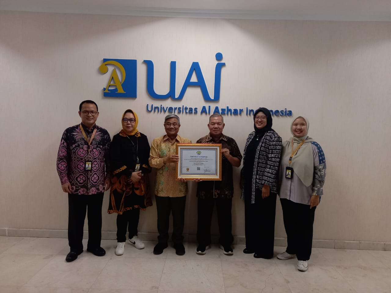 UAI raih akreditasi Unggul dari BAN-PT