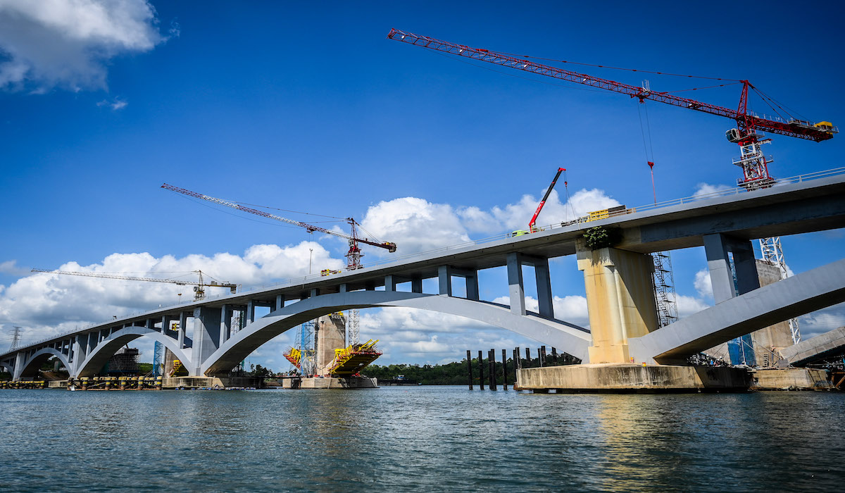 Salah satu proses pembangunan di IKN