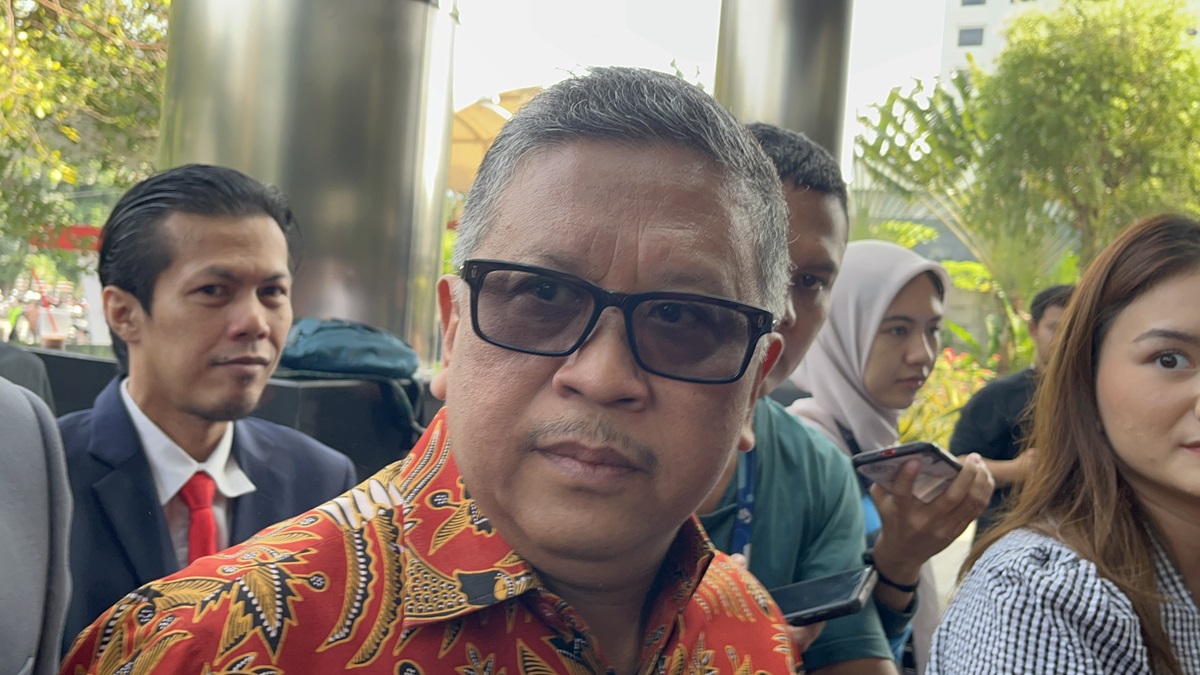 Sekjen PDIP Hasto Kristiyanto enggan berkomentar tentang buronan Harun Masiku.