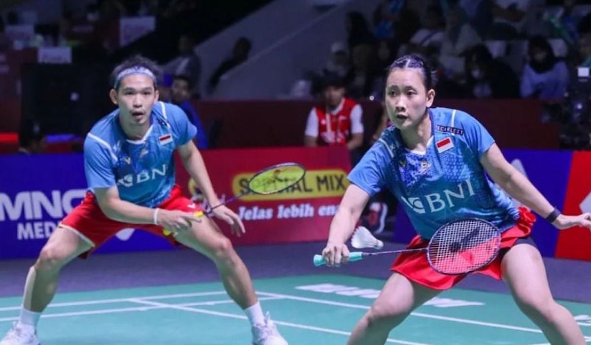 Rinov/Pitha gugur di ajang Indonesia terbuka 2024