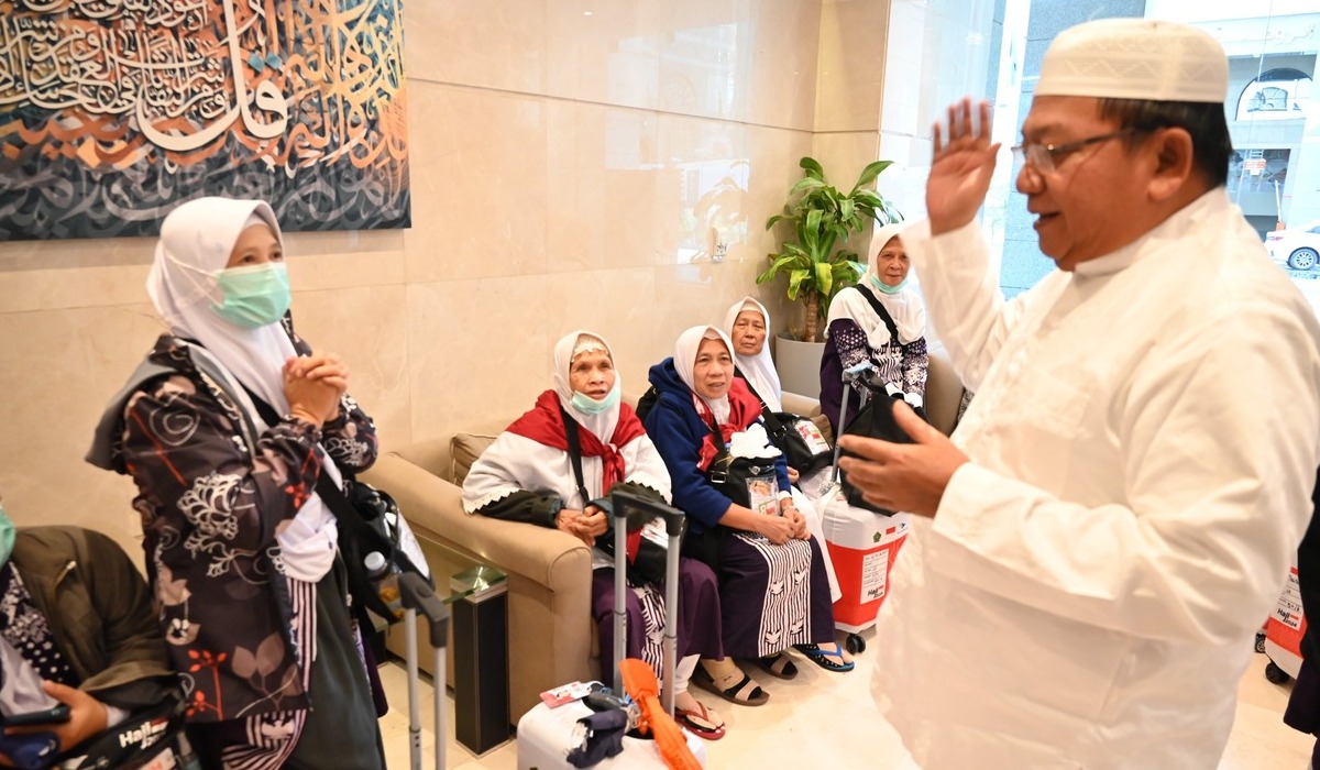 Timwas Haji DPR Cek Fasilitas Hotel Transit Jemaah Indonesia di Madinah, Arab Saudi.