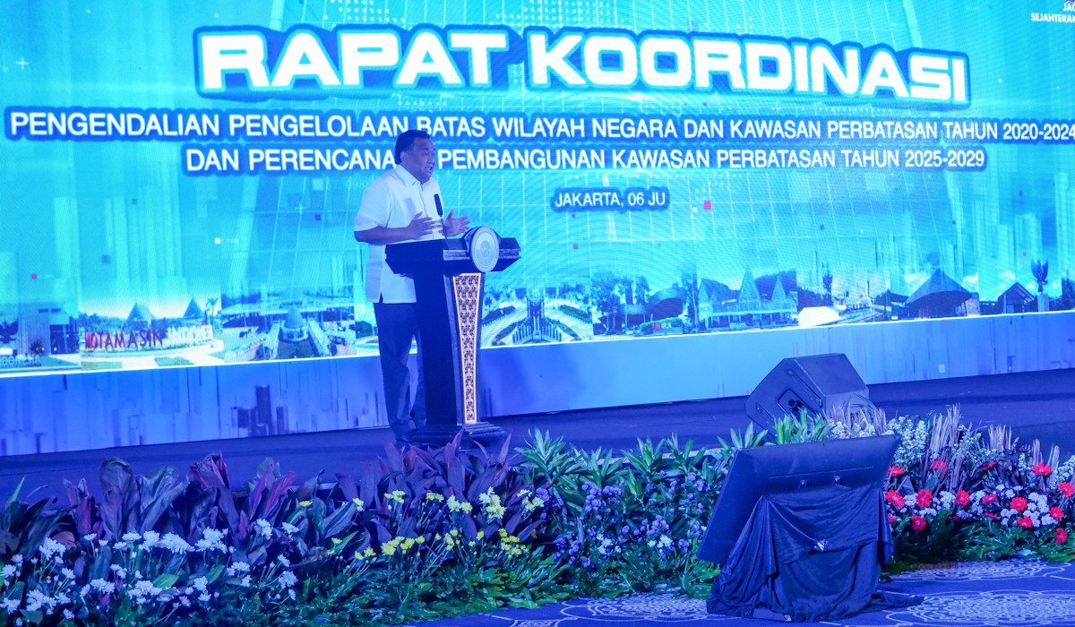 Ketua Tim Pengawas Pembangunan Daerah Perbatasan DPR RI, Rachmat Gobel, 