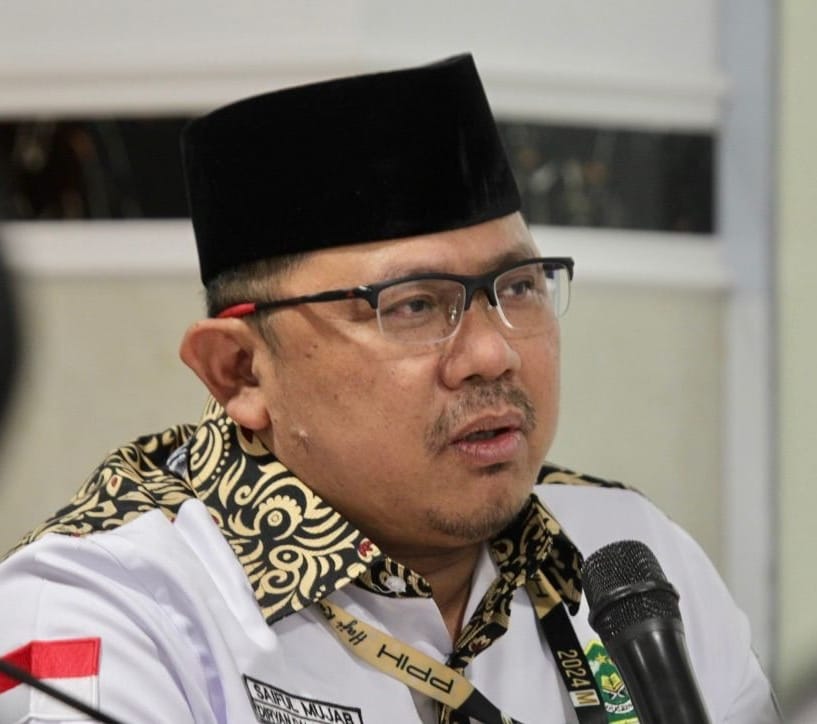 Direktur Layanan Haji Dalam Negeri Saiful Mujab