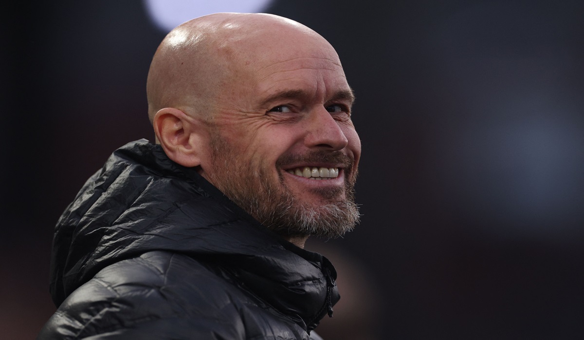 Pelatih Manchester United Erik ten Hag