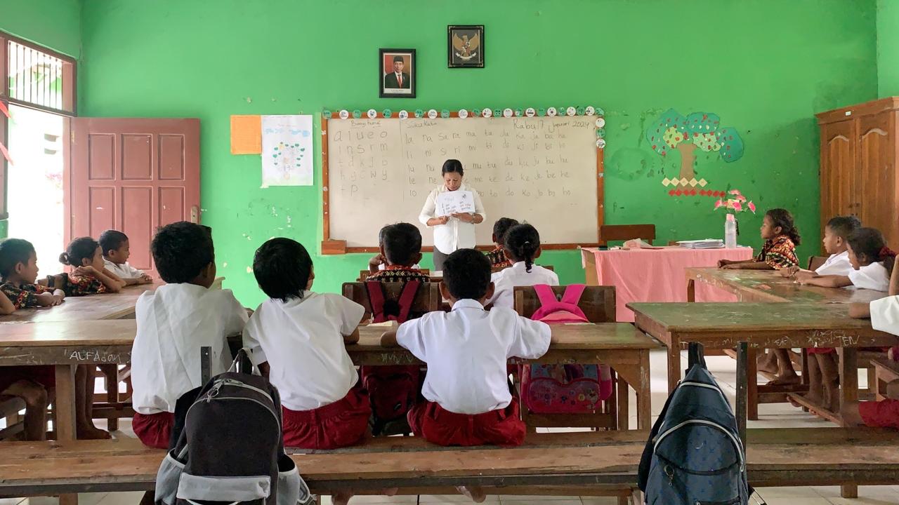 Inisiatif literasi Octa dan Yayasan Tunas Aksara di bawah bendera ‘Saya Suka Membaca’.