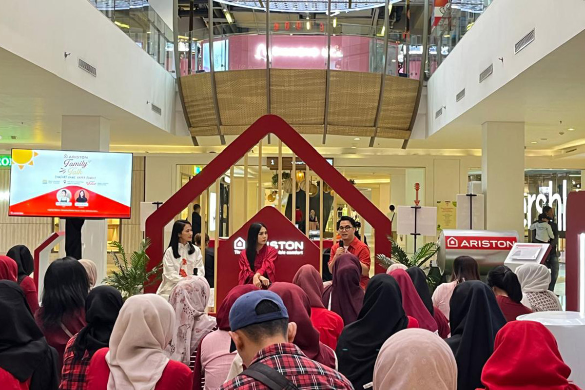 Ariston Goes To Bandung Exhibition, hadirkan diskusi tentang meningkatkan kenyamanan di rumah.