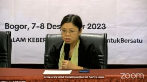 Ketua Komnas Perempuan Andy Yentriyani. 