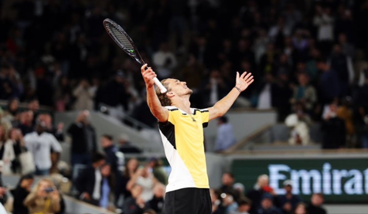 Petenis Jerman Alexander Zverev