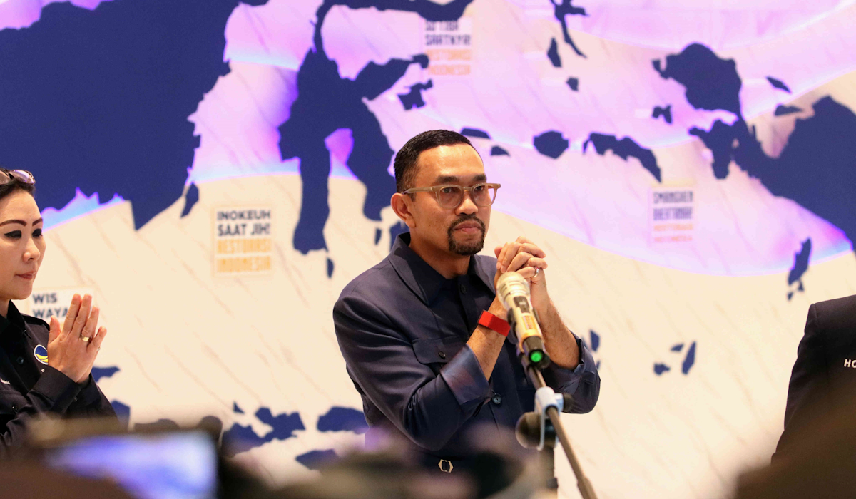 Bendahara Umum DPP Partai NasDem, Ahmad Sahroni