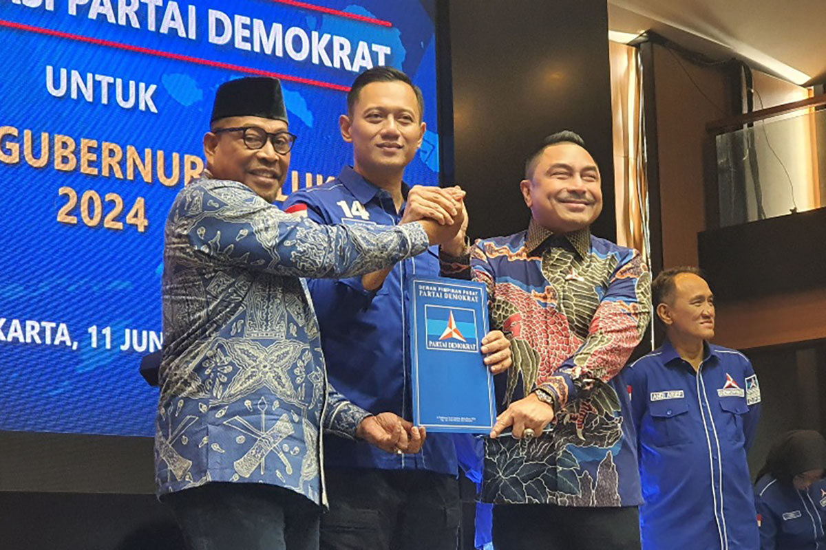 Partai Demokrat mengusung Murad Ismail dan Michael Wattimena sebagai bakal calon gubernur dan wakil gubernur di Pilkada Maluku 2024.