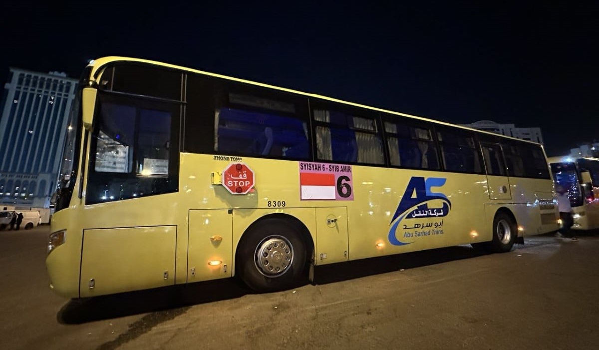 Bus Selawat di Terminal Syib Amir.