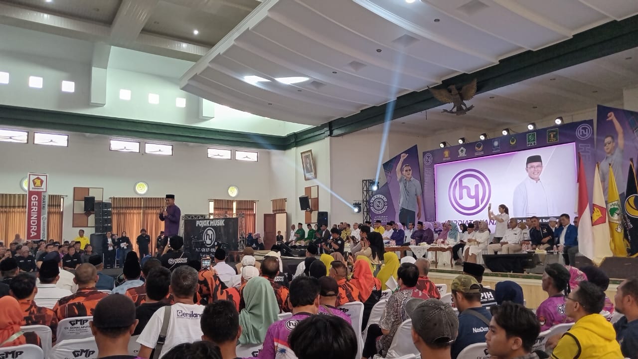 Tujuh partai di Ciamis berkoalisi dan mendeklarasikan dukungan untuk pasangan Herdiat-Yana. 