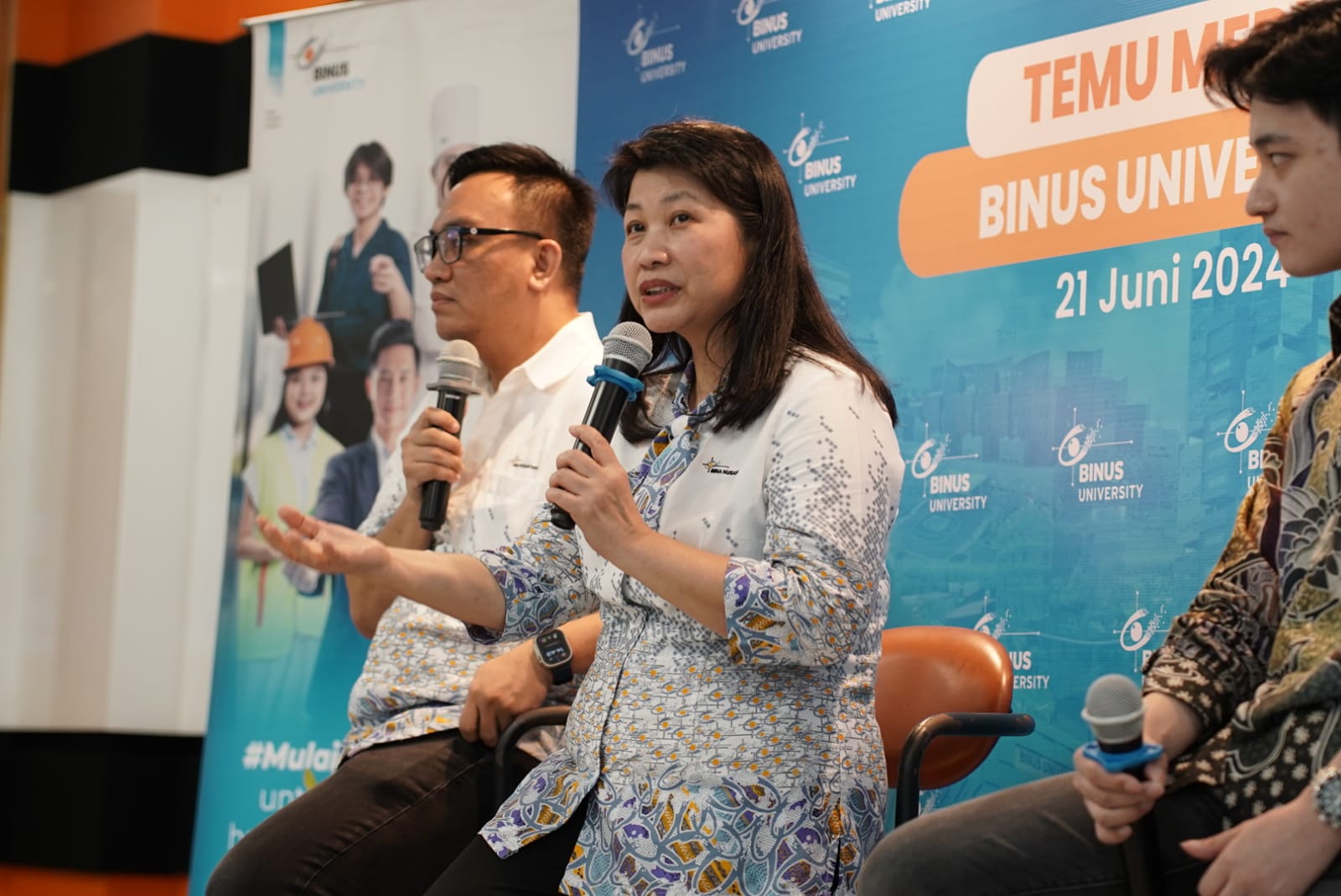 Dr. Nelly. S.Kom., M.M., CSCA, Rektor Binus Universit