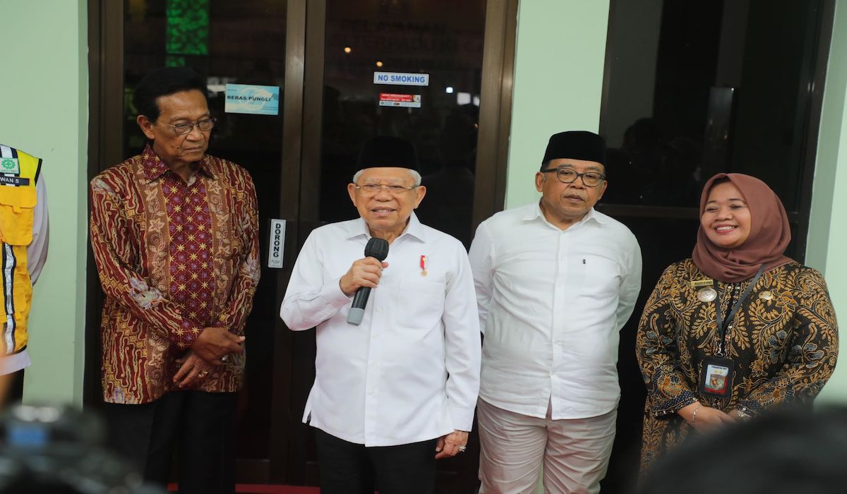 Wapres Maruf Amin tegas melarang bansos digunakan untuk berjudi online