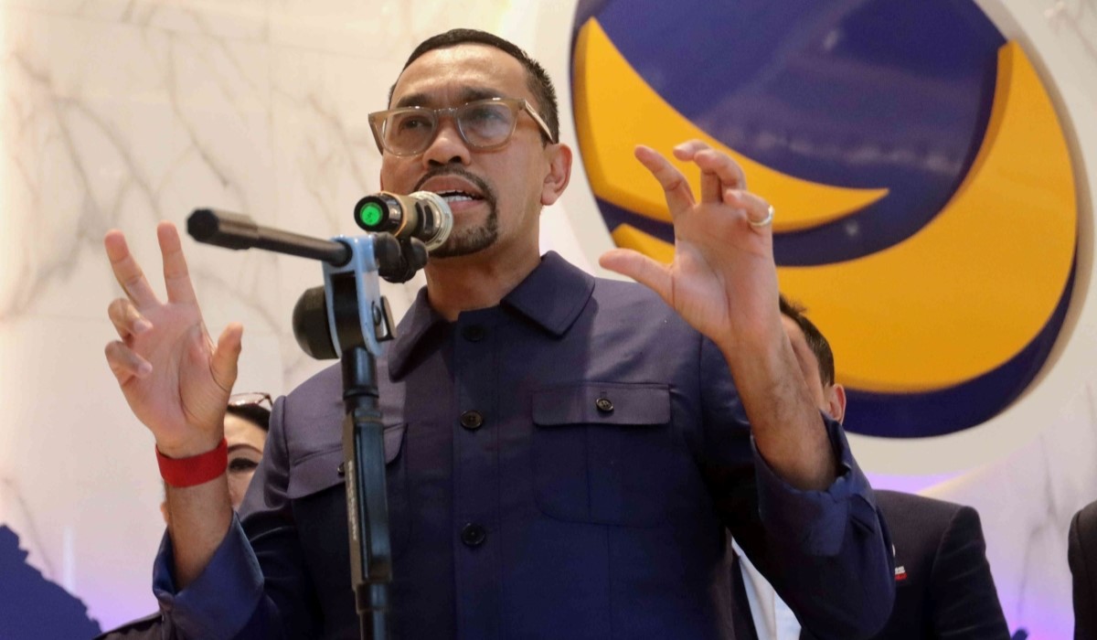 Bendahara Umum DPP Partai NasDem, Ahmad Sahroni, 