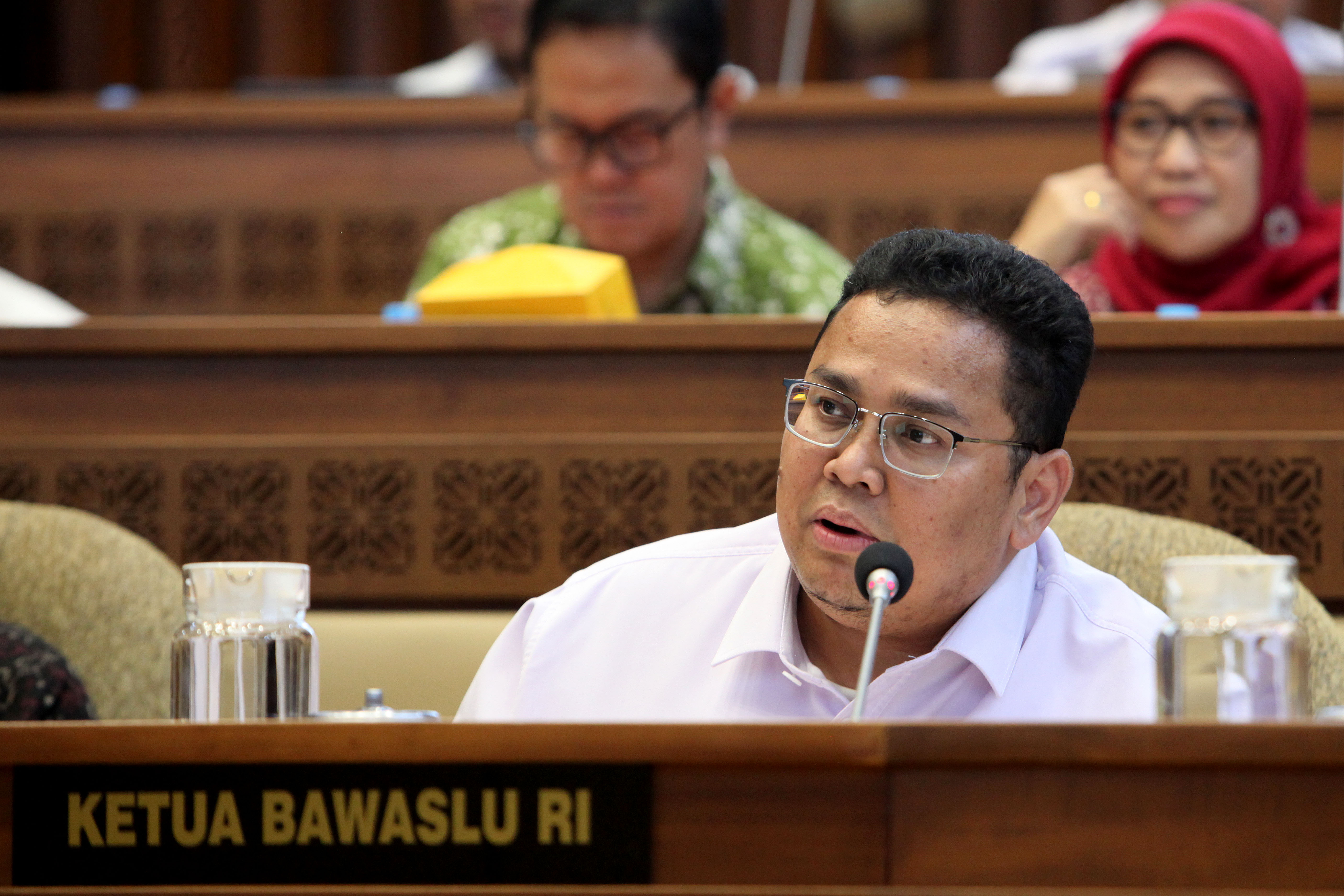 Ketua Badan Pengawas Pemilu (Bawaslu) Rahmad Bagja. 