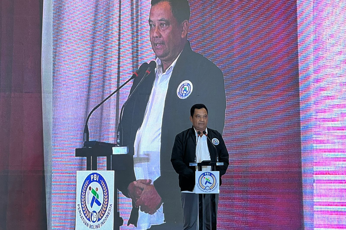 Ketua Umum PB PBI Agus Muhammad Bahron