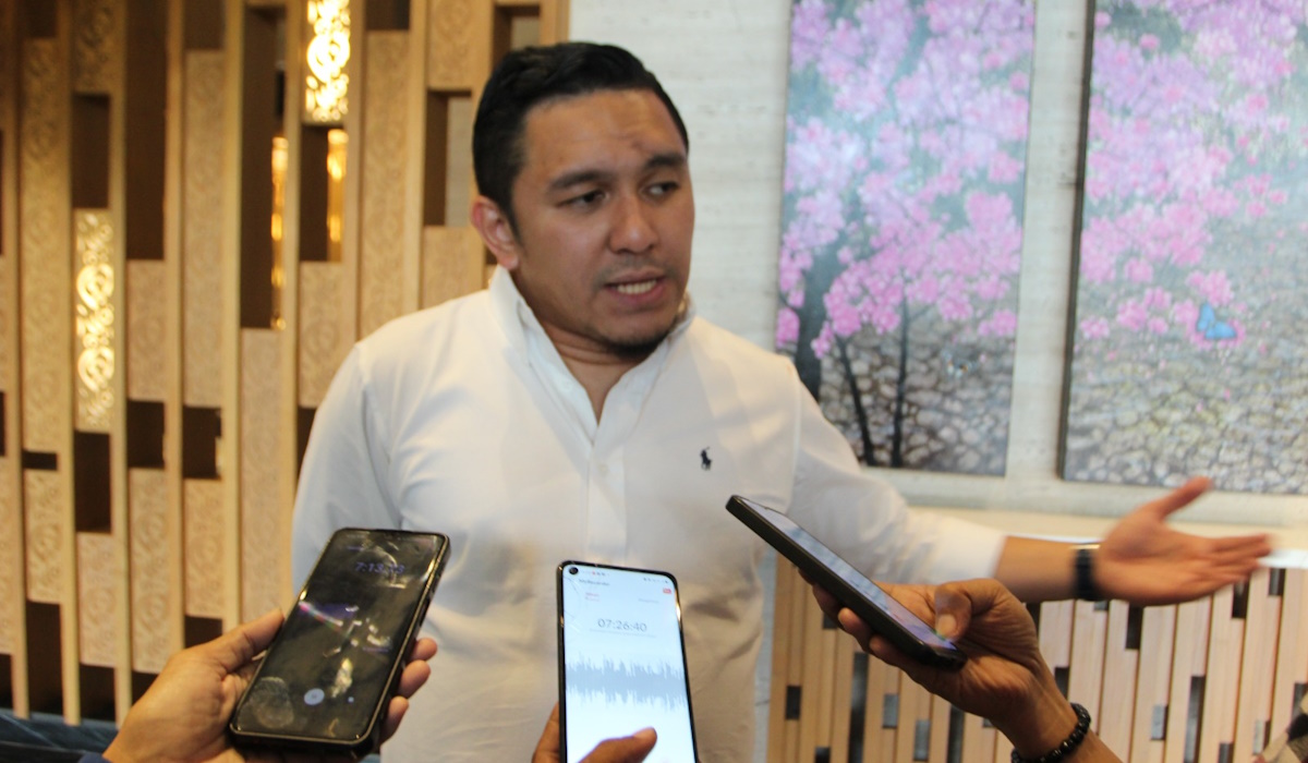 KETUA Harian Induk Koperasi Pedagang Pasar (Inkoppas) Andrian Lame Muhar