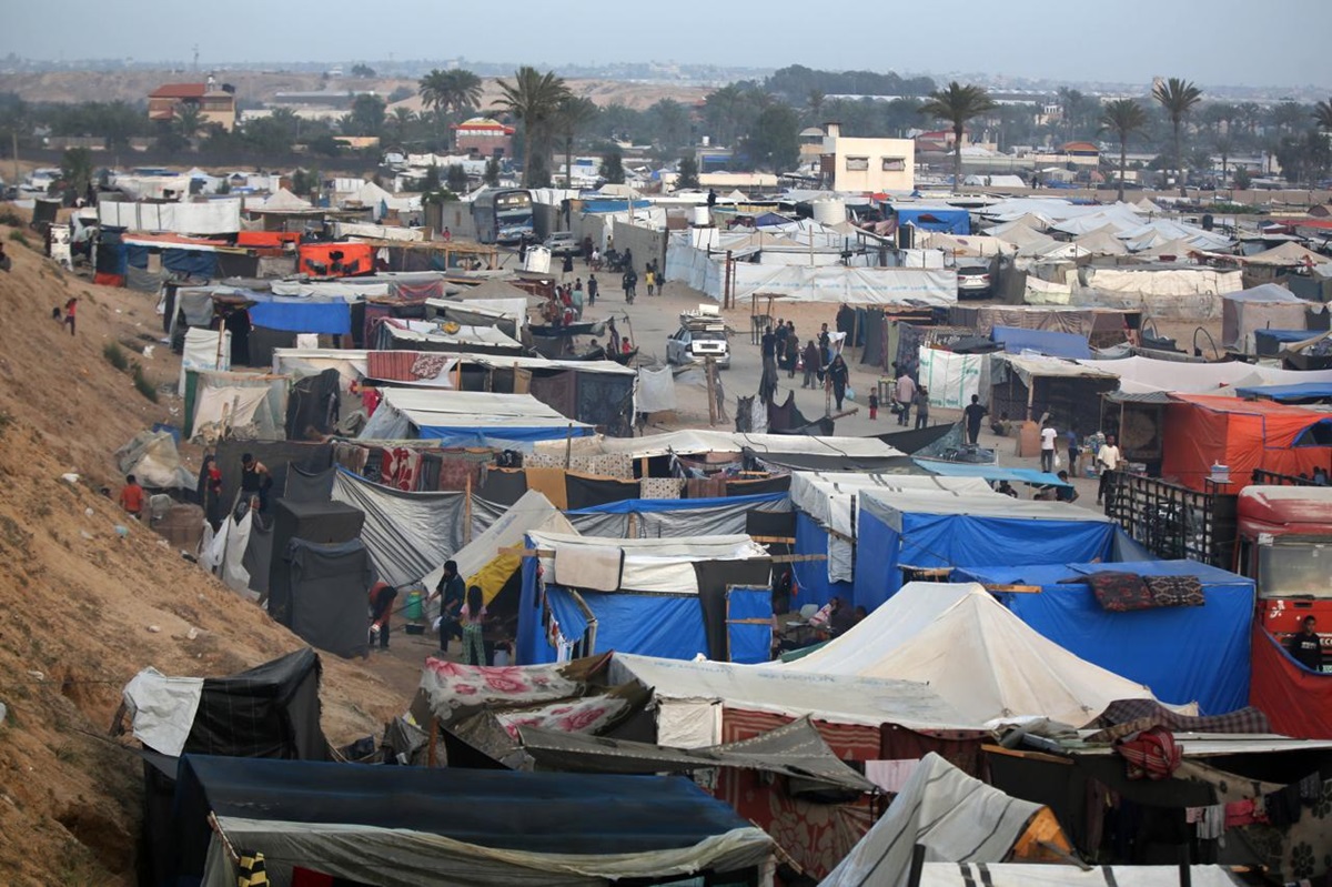 Para menteri luar negeri dari Arab Saudi, Yordania, UEA, Qatar, dan Mesir mengungkapkan pentingnya proposal gencatan senjata Biden