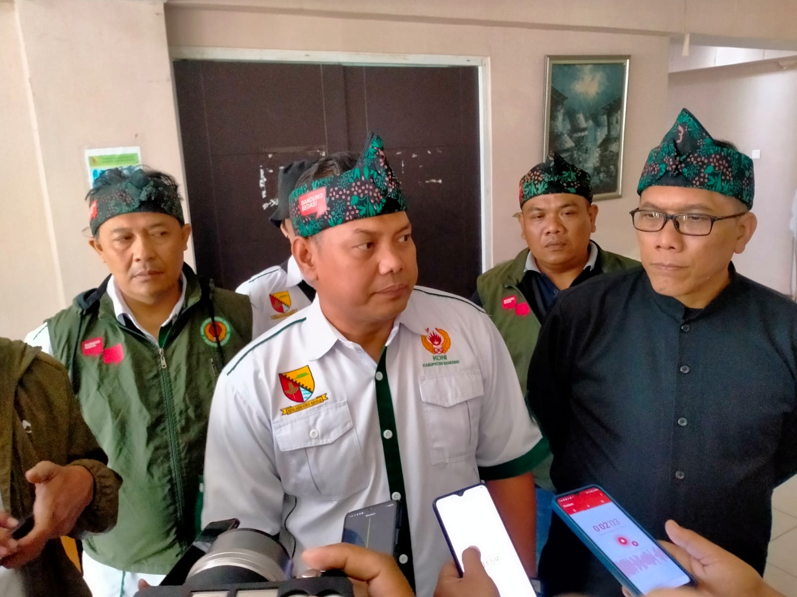 Ketua KONI Kabupaten Bandung Yana Suryana