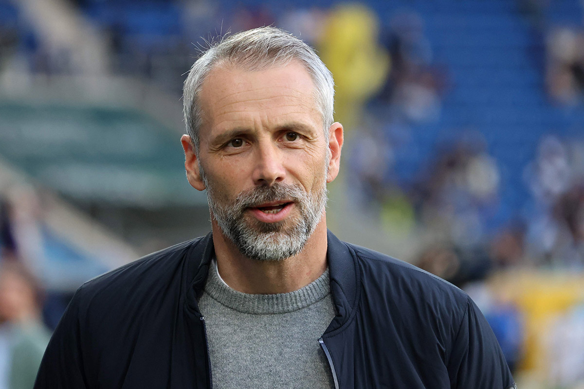 Pelatih RB Leipzig Marco Rose.