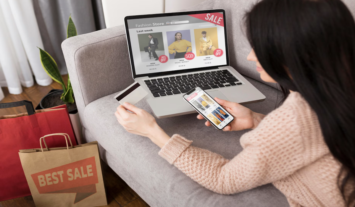 Ilustrasi e-commerce 
