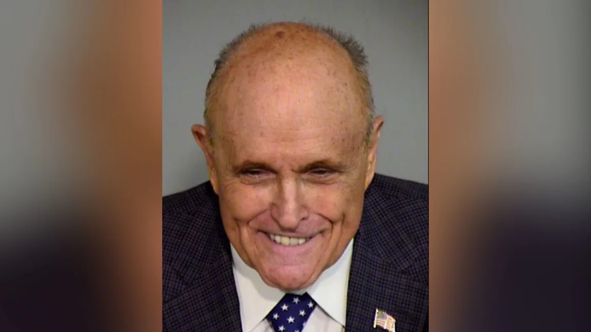 Mugshot Rudy Giuliani