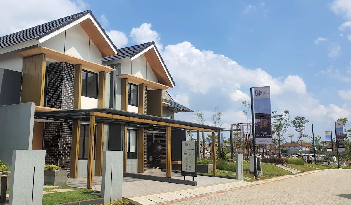 Ilustrasi pembangunan perumahan di Bogor