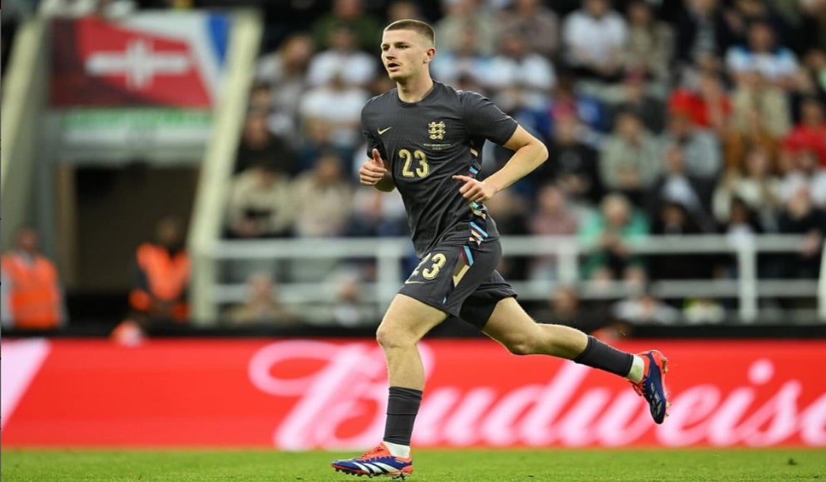 Pemain timnas Inggris Adam Wharton