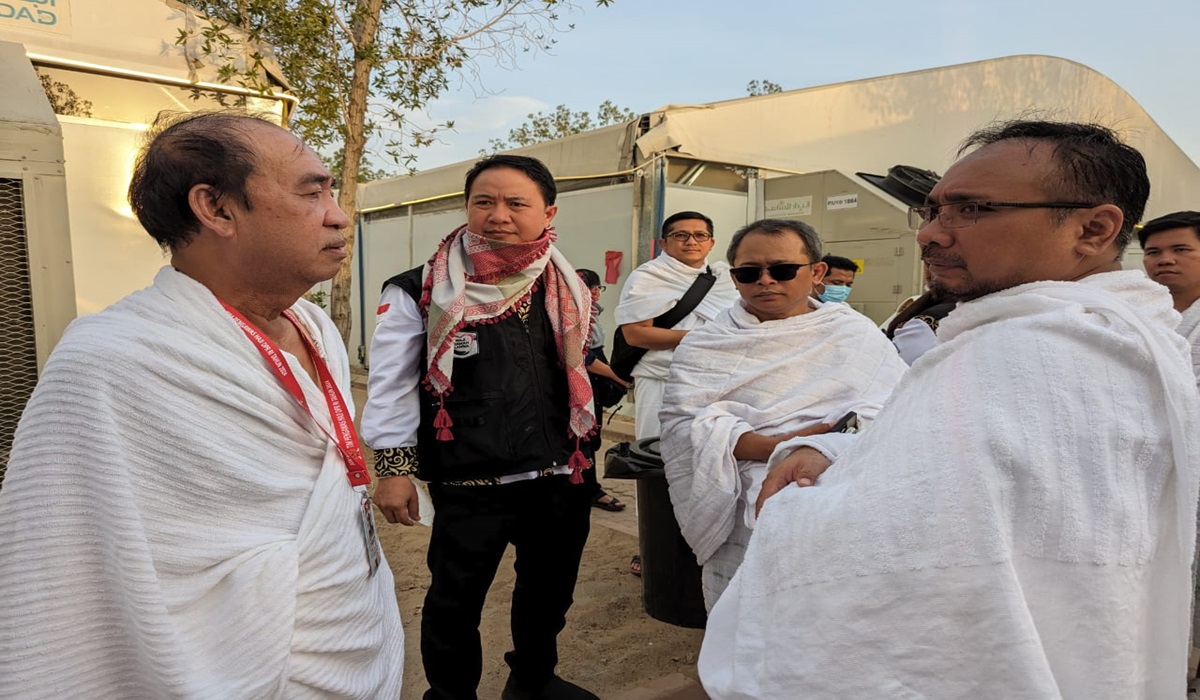 Ketua Komisi VIII DPR RI sekaligus anggota Timwas Haji DPR RI Ashabul Kahfi bertemu dengan Menteri Agama Yaqut Cholil Qoumas.