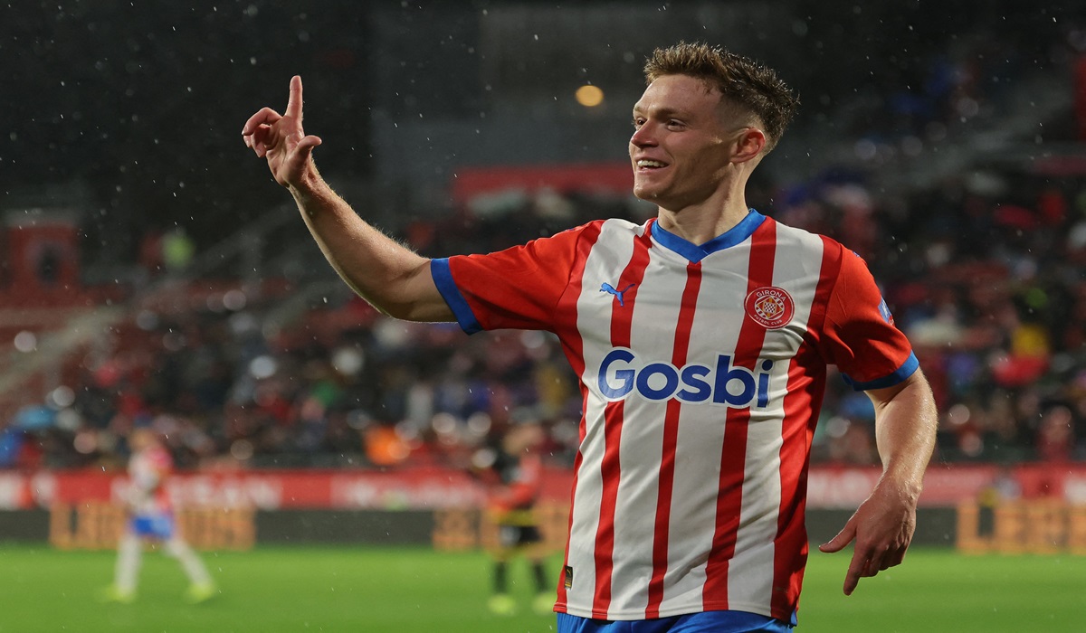 Gelandang Girona Viktor Tsygankov