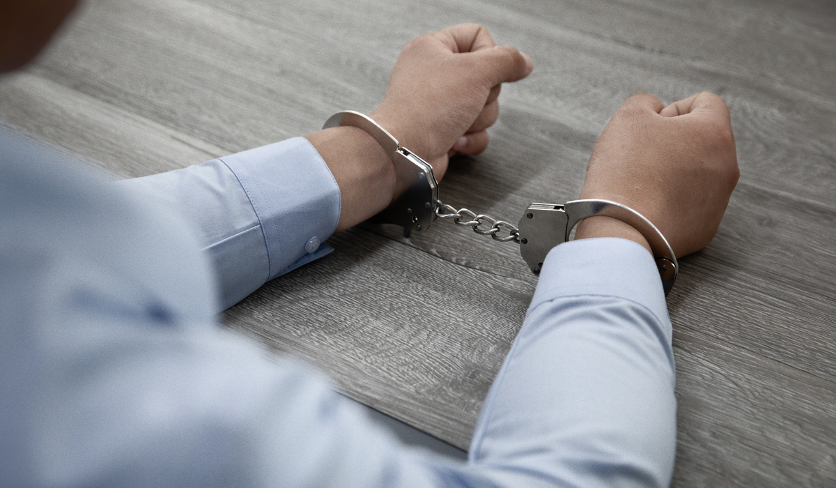 Ilustrasi, penangkapan pelaku kriminal.