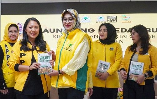 KPGG luncurkan buku yang memotret peranan kader Partai Golkar dalam memperjuangkan hak kaum perempuan