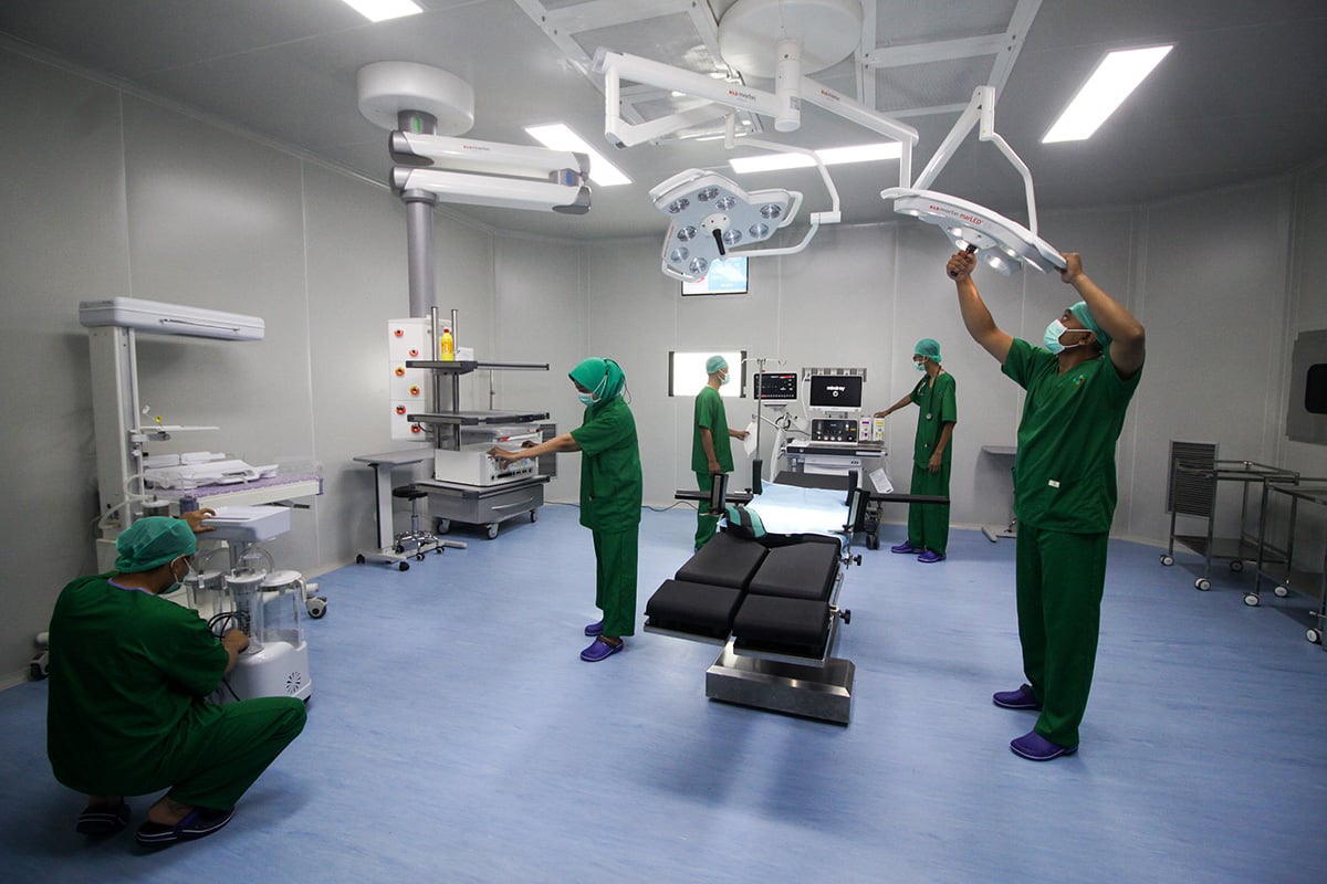 Ilustrasi fasilitas pelayanan kesehatan.