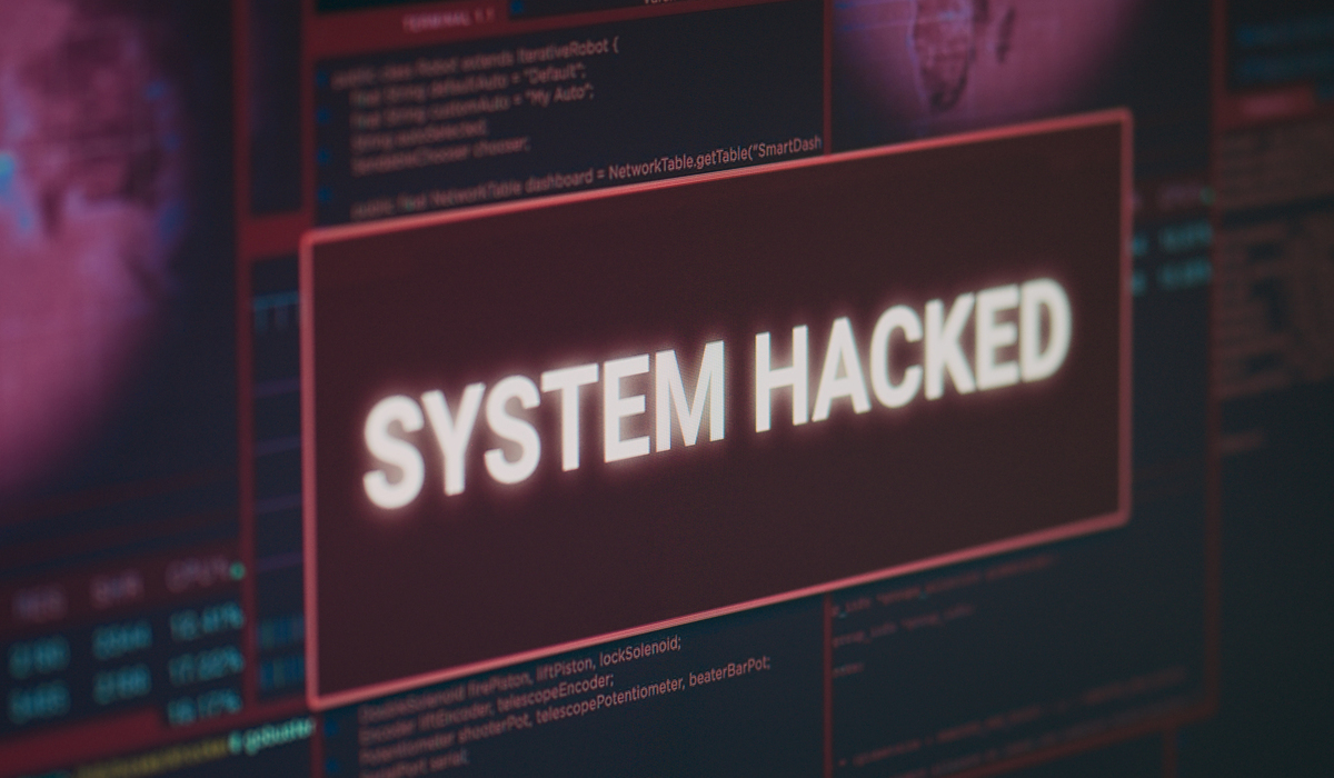 Ilustrasi peretasan.