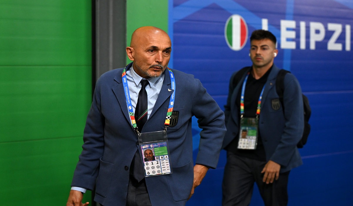 Pelatih timnas Italia Luciano Spalletti