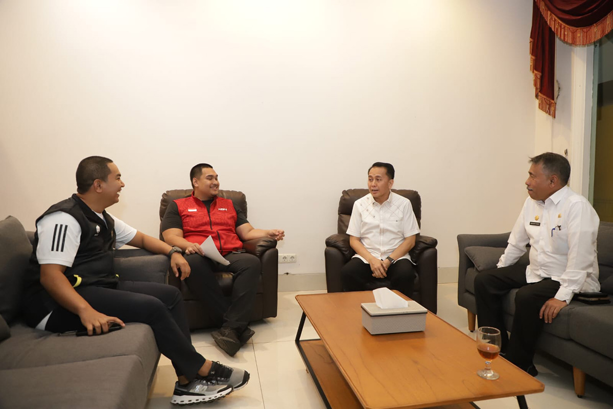 Agus Fatoni Bahas Kesiapan PON 2024 dengan Kemenpora