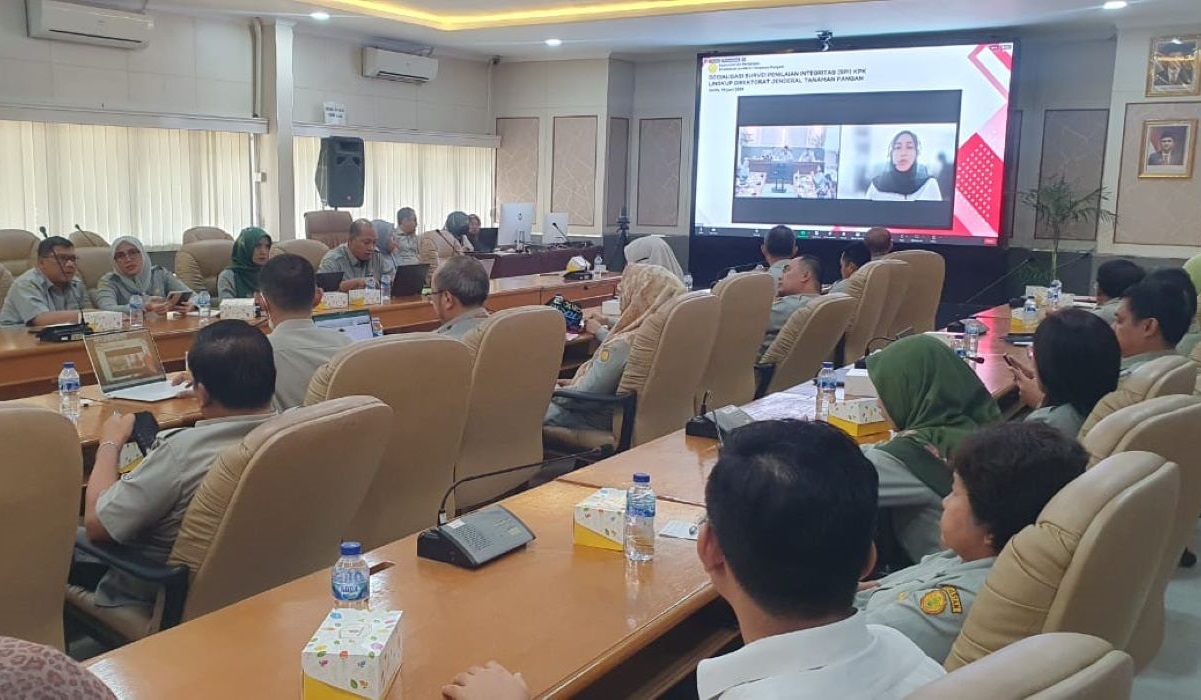 Sosialisasi Survei Penilaian Integritas (SPI) dan Pencegahan Korupsi, Gratifikasi, dan Benturan Kepentingan.