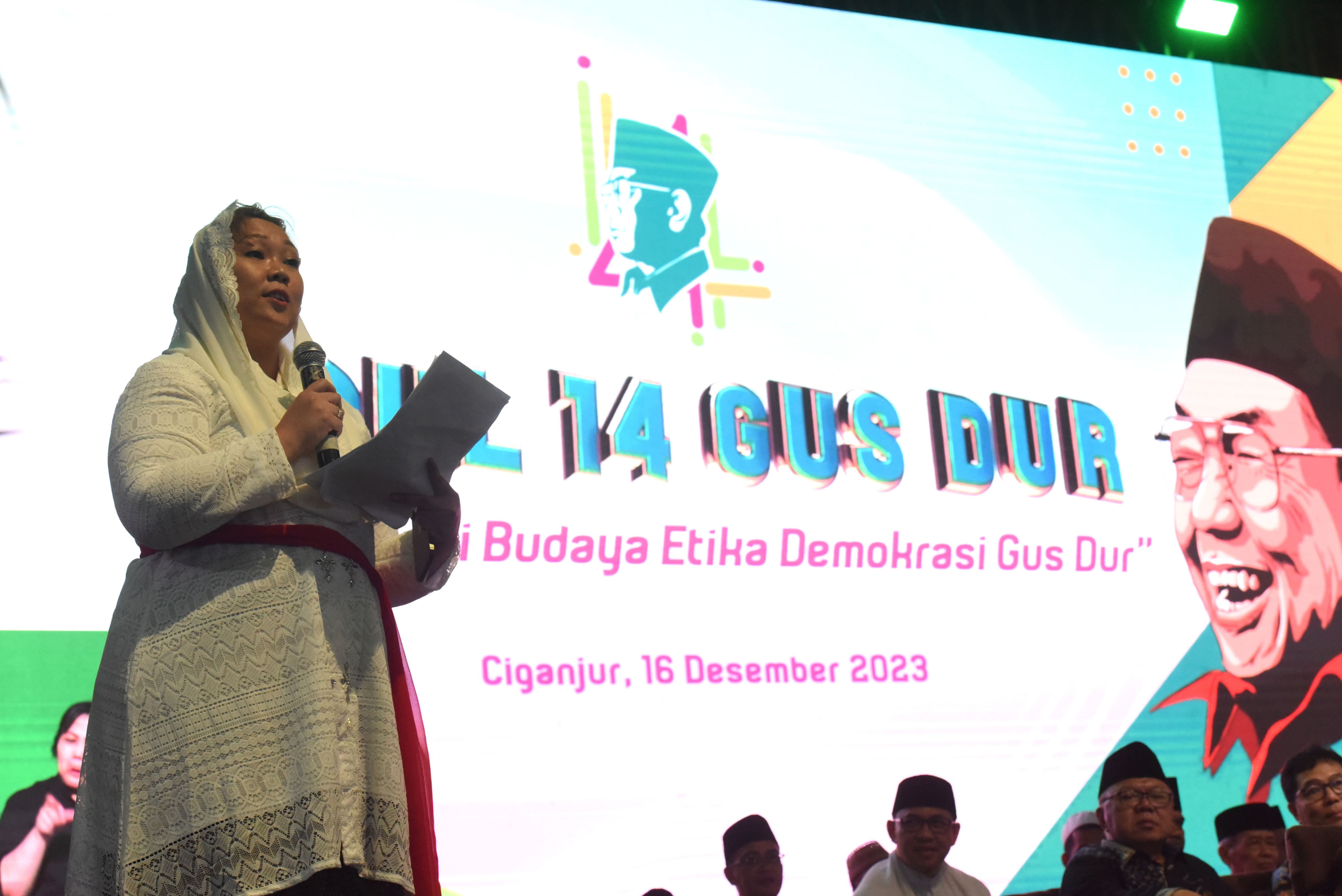 Putri almarhum Gus Dur, Inayah Wahid. 